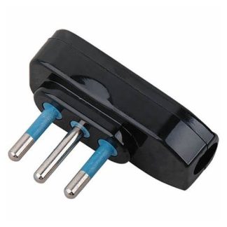 Spina piatta 10A nera volante