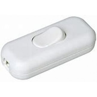 Interruttore passafilo bianco