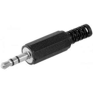 Spina jack stereo -, Spina 3,5 mm (3-pin, stereo) struttura in plastica con protezione antipiega
