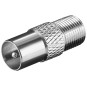 Adattatore F: Presa F - Spina coassiale