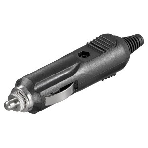 Accendisigari per auto spina da 12/24 V con fusibile di 2,5 A