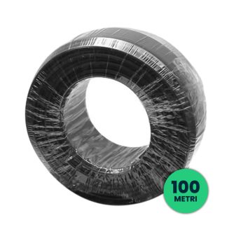 V-TAC Cavo Solare Fotovoltaico 4 mmq Unipolare Colore Nero per Collegamento Prof Pannelli 1 MT