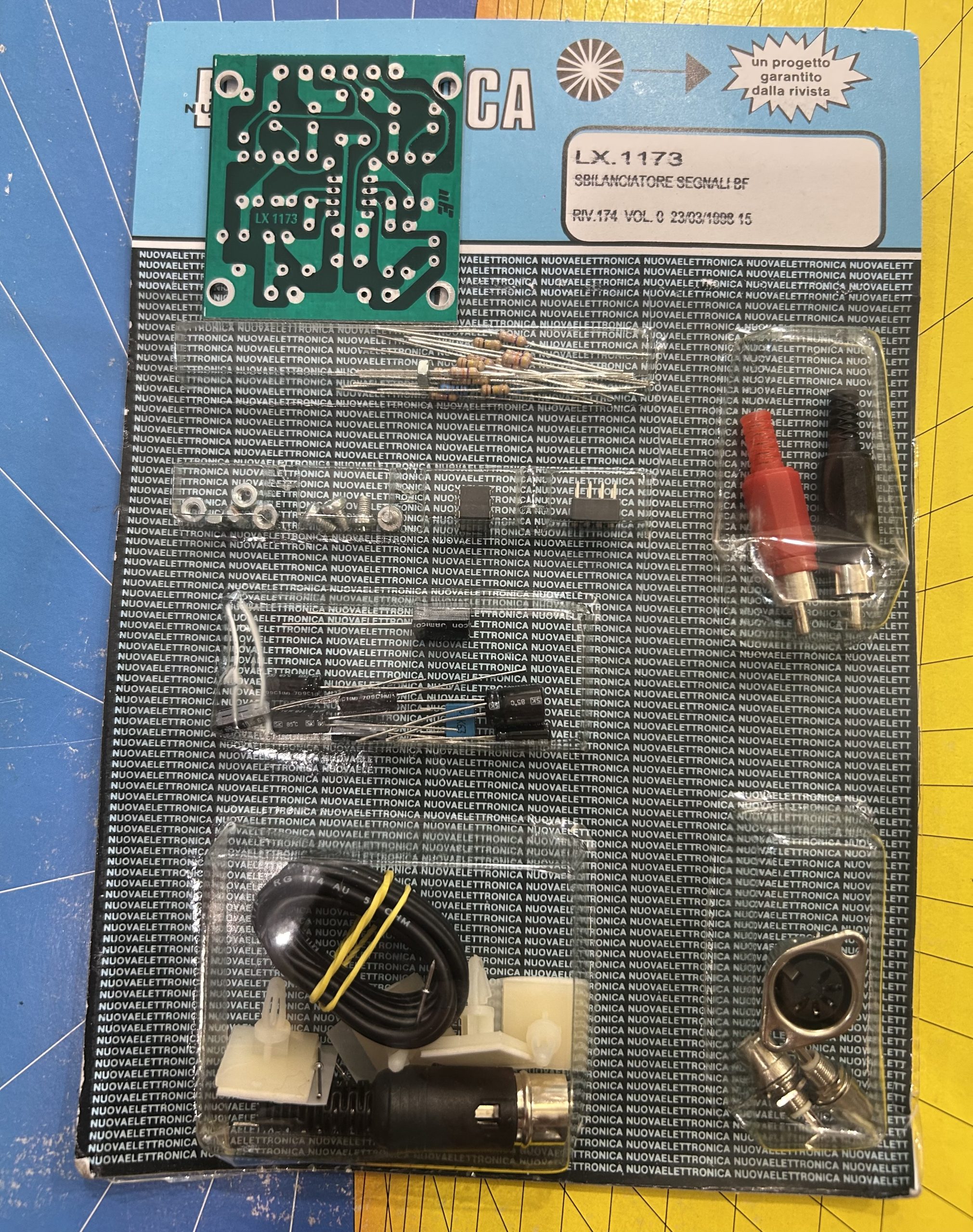 Kit Nuova Elettronica LX.1173 SBILAN - SBILANCIATORE BF