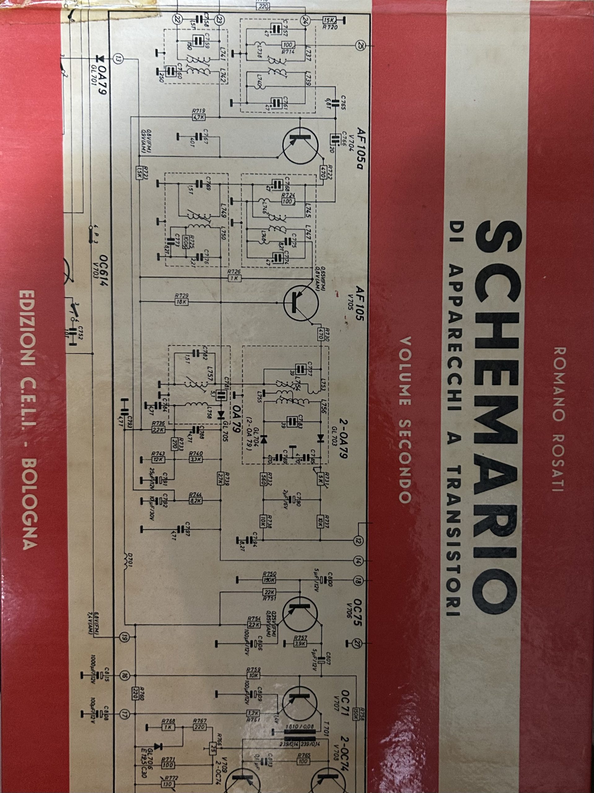 Schemario apparecchi transistori Romano Rosati