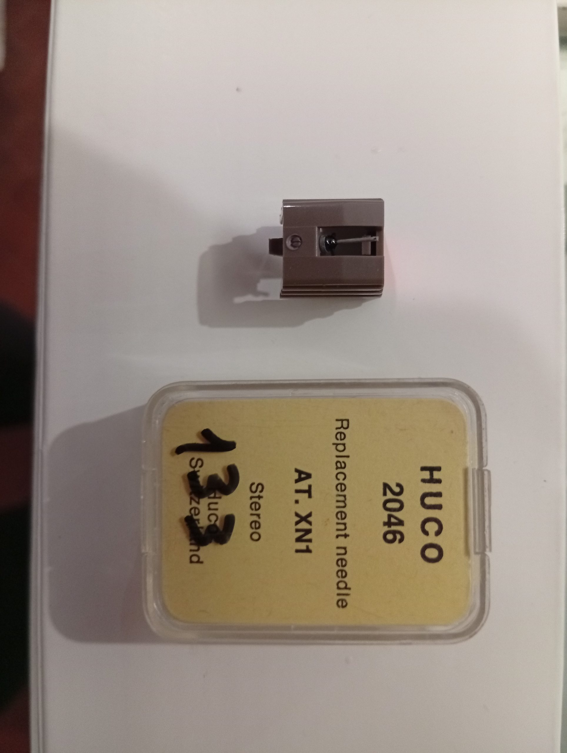 Puntina di Ricambio HUCO 2046 per Audio Technica AT-XN1 - Stereo Diamond Stylus