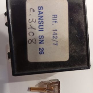SANSUI SN 26 – Puntina di Ricambio Hi-Fi (Stilo a Diamante)
