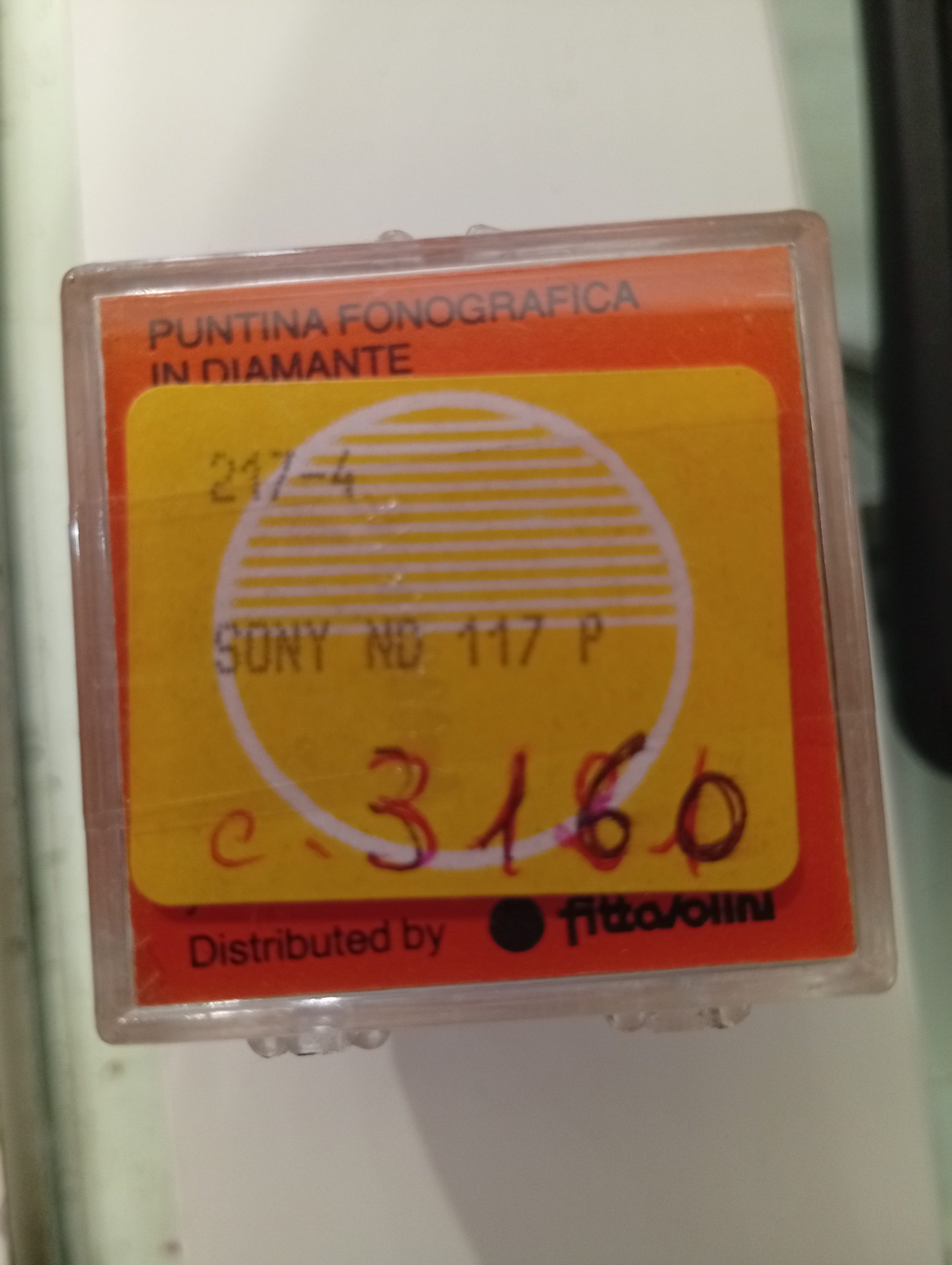 Puntina Giradischi Sony ND 117 P - Ricambio Diamante | Rif. 217-4 | 03160 - immagine 2