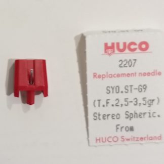 Puntina Giradischi Sanyo ST-G9 - Ricambio Diamante | HUCO 2207 | Serie STG9  338 Fittavolini