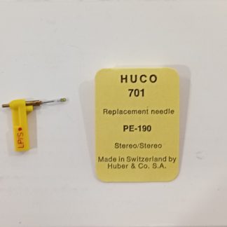 Puntina Giradischi Perpetuum-Ebner PE-190 - Ricambio Stereo | HUCO 701 | PE190