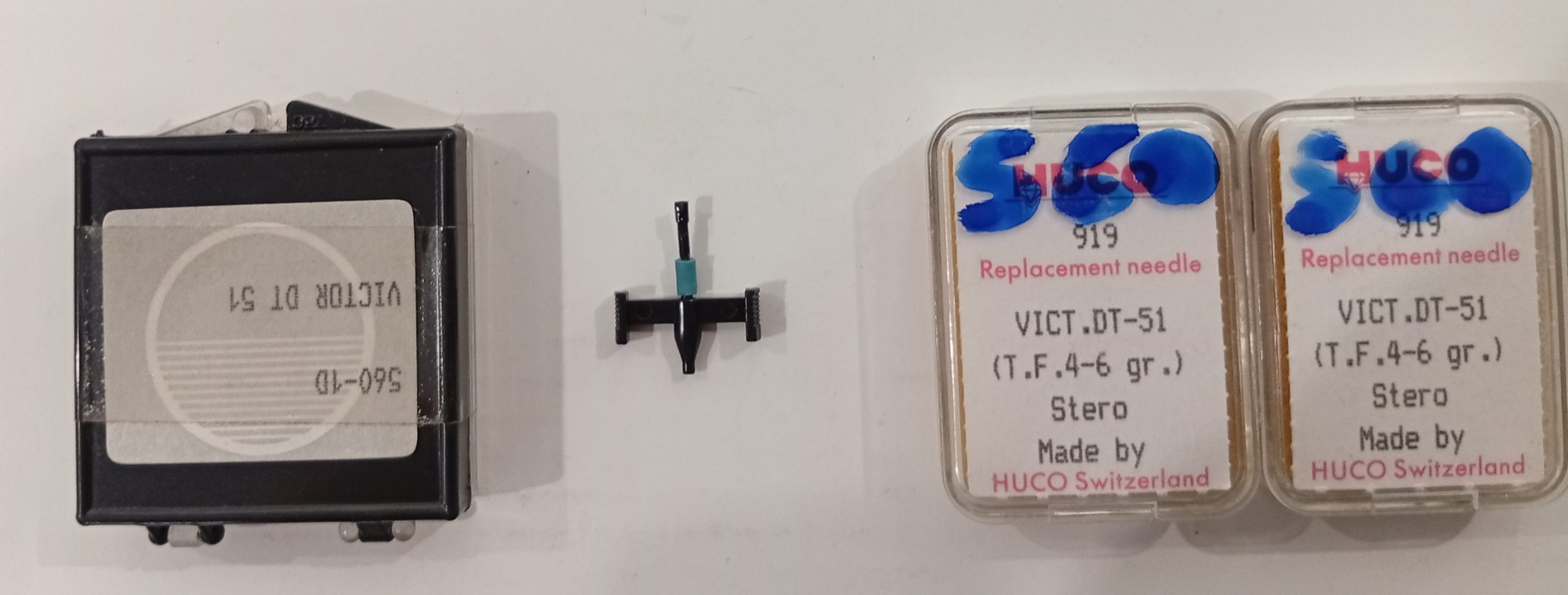 Puntina Giradischi Victor DT-51 - Ricambio Stereo | HUCO 919 | Fittavolini 560-1D