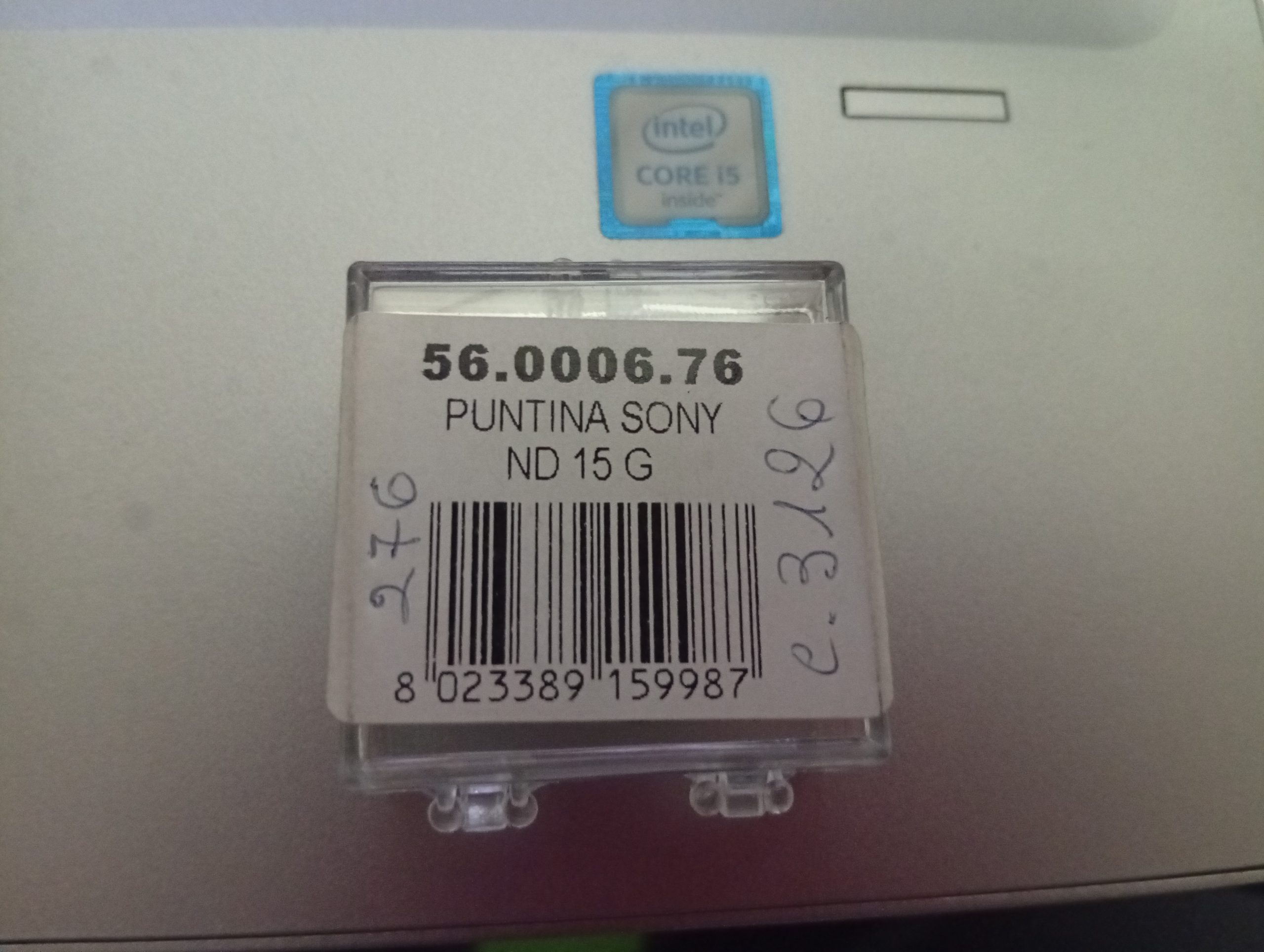 Puntina Giradischi Sony ND-15G - Ricambio Diamante | GBC 56.0006.76 | Fittavolini 276 - immagine 2