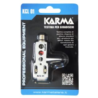Testina Professionale Karma KCL-01 per Giradischi | Completa di Puntina | Ricambio Originale Karma