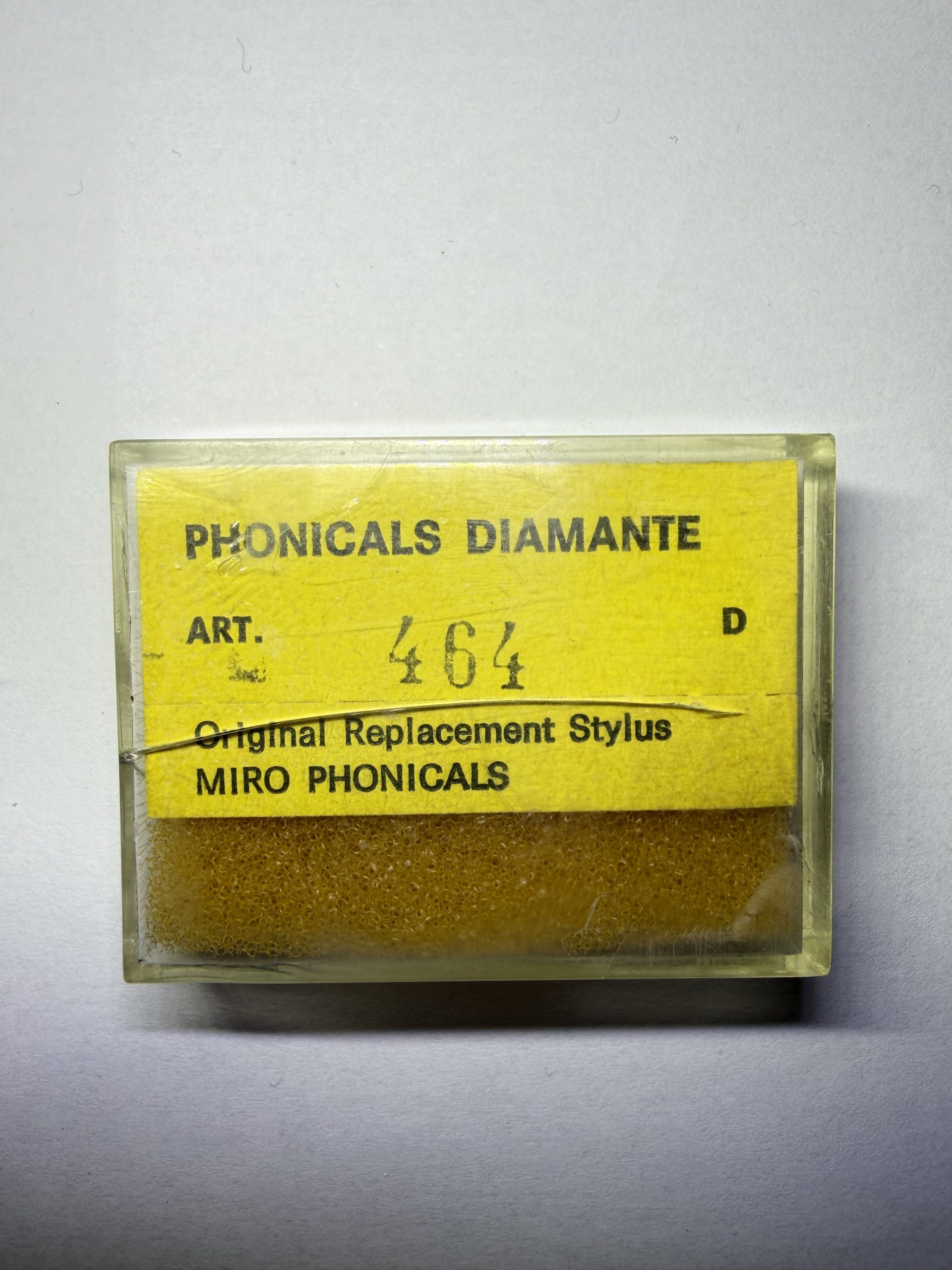 Puntina Giradischi PHONICALS Diamante Art. 464 D - Miro Phonicals - immagine 2