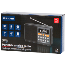 Radio Analogica Portatile AM/FM Bluetooth RA18 | BLOW
