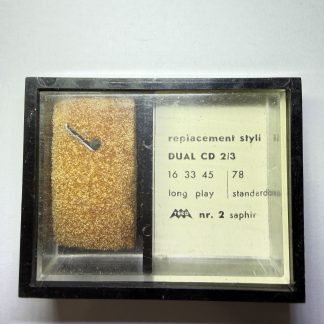 Ago Giradischi TEKO nr. 2 Zaffiro | Compatibile DUAL CD 2/3 | 16/33/45/78 Giri