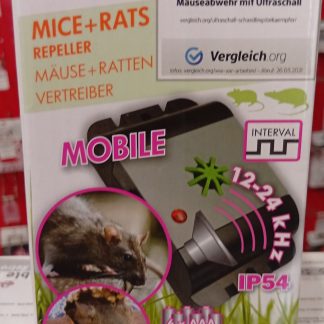 Repellente per Roditori a Ultrasuoni | Scacciatopi Elettronico 40m²