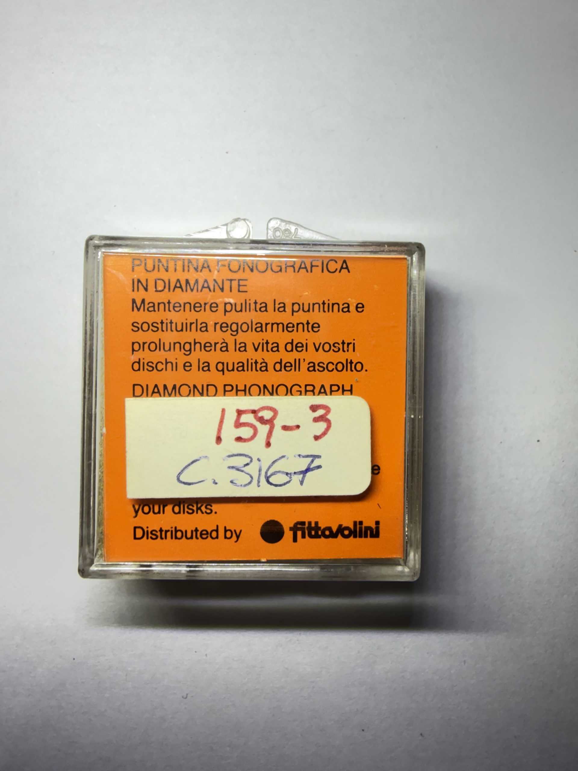Ago Giradischi 159-3 | Puntina Diamante MM | Distribuita Fittavolini - immagine 2