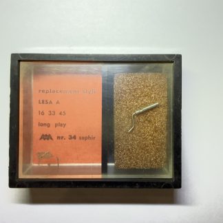 Ago Giradischi LESA A nr. 34 Saphir | 16/33/45 Giri | Long Play Vintage