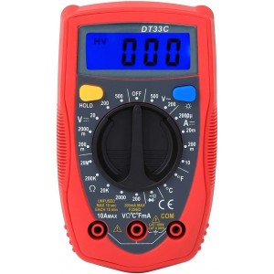 Multimetro digitale professionale, 12 funz di misura