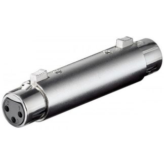 Adattatore-attacco XLR presa a presa Presa XLR (3 pin) - Presa XLR (3 pin)
