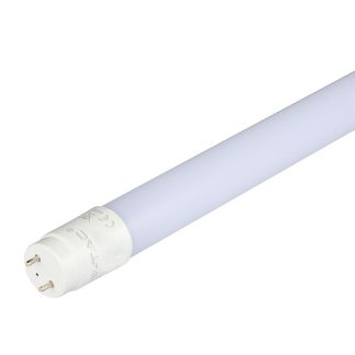 V-TAC Tubo LED T8 G13 18W in Vetro 120cm Incluso Starter Non Ruotabile 6500K