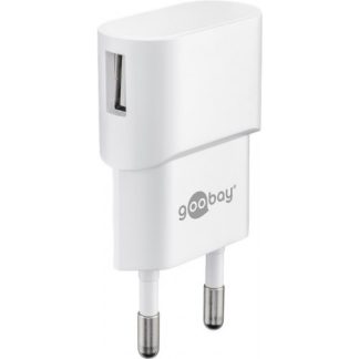 ALIMENTATORE USB 1A DA RETE BIANCO