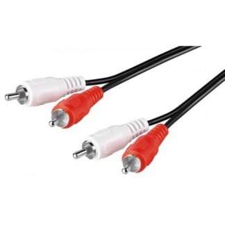 Cavo di collegamento stereo 2 RCA, 1,5 m- 2 spina RCA - 2 spina RCA