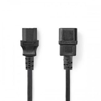 LKIEC18 Cavo di Alimentazione  IEC-320-C13  IEC-320-C14  1,8 m  Nero
