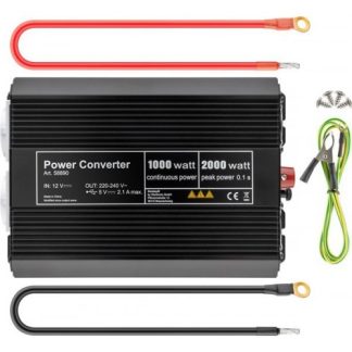 Inverter Soft Start Onda Sinusoidale Modificata 12V 1000W-2000W picco