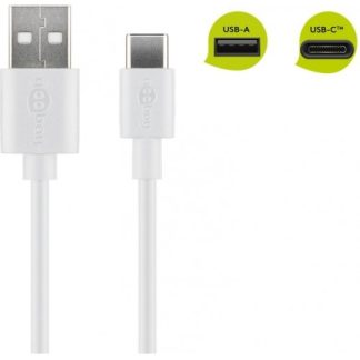Cavo USB-Câ¢ di ricarica e sincronizzazione (USB-A USB-Câ¢), 2,0m , bianco