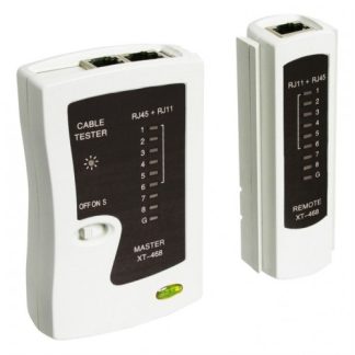 Tester cavi di rete presa RJ11, RJ12 e una presa RJ45