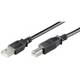 Cavo USB 2.0 ad alta velocita', nero, 1,8 m- Spina USB 2.0 (tipo A) - Spina USB 2.0 (tipo B)