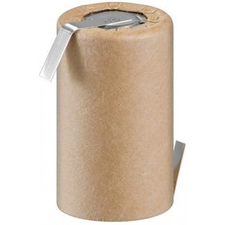 Batteria ricaricabile Ni-Mh 4/5 Sub-C, 2000 mAh, Solder coda (Z)
