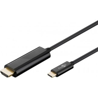 Cavo adattatore USB-Câ¢- HDMI, 4k @ 60 Hz, 1,80 m, nero Spina USB-Câ¢ connettore HDMIâ¢ (tipo A)