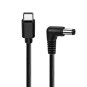 Cavo DC 5 V/3 A, 1,5 m connettore USB-C Spina DC (5,50 x 2,10 mm)
