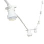 10M10D Catena nera 10MT per 10 lampade attacco E27 da esterno IP65 Bianco
