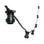 10M10D Catena nera 10MT per 10 lampade attacco E27 da esterno IP65