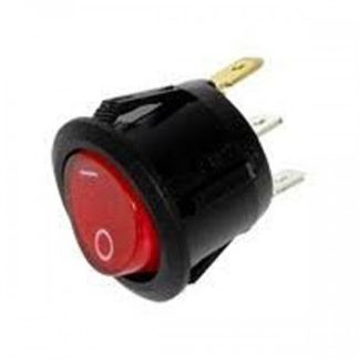 Interruttore Luminoso 220V Rosso
