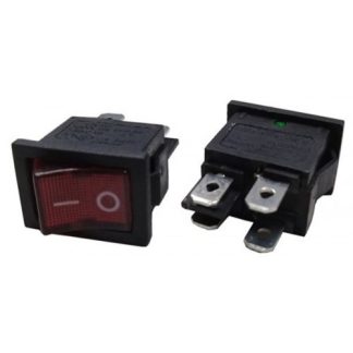Interruttore Luminoso 220V Rosso