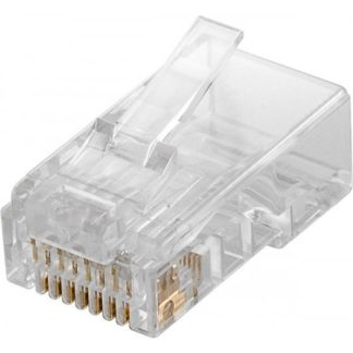 CONNETTORE PLUG TELEFONICO MODULARE 8/8 RJ45 CAT6 NON SCHERMATO