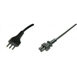LKC518 CAVO ALIMENTAZIONE SPINA ITALIANA TRIPOLARE 10A - PRESA COMPAQ TRIPOLARE C5, 1,8 m