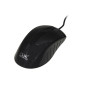 LKMOS03 MOUSE OTTICO USB 3 TASTI NERO con filo