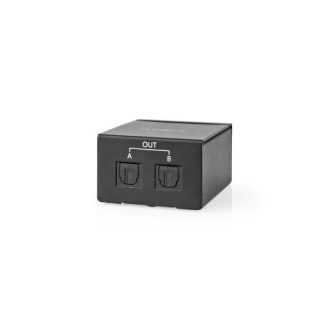 Splitter TosLink  Ingresso collegamento: TosLink Femmina Uscita collegamento: 2x TosLink Femmina