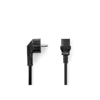 Cavo di alimentazione: Spina Euro - IEC-320-C13 3,0 m Nero