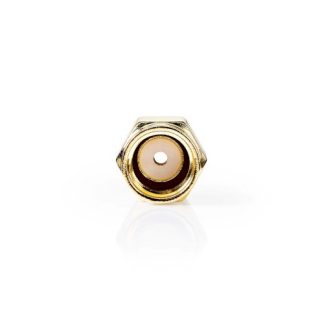 Connettore SMA; Dritta Maschio Placcato oro 50 Ohm Diametro ingresso cavo: 2.55 mm Metallo Oro