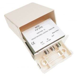 P3P - Partitore da Palo a 3 Vie (di cui 1 sola OUT permette passaggio C.C.)