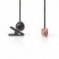 Microfono per: Bloc notes / Smartphone / Tablet  con Cavo  1x 3,5 mm