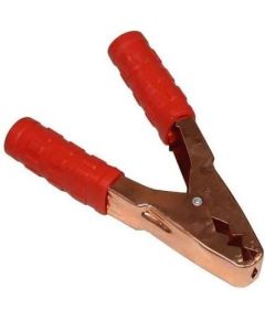Morsetto a coccodrillo 200A 146mm per cavi rosso