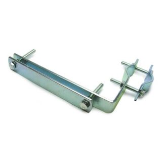410 ZANCA DA BALCONE A "L" NASTRO 30X3 VITI